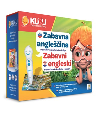 KUKU olovka s knjigom Zabavni engleski