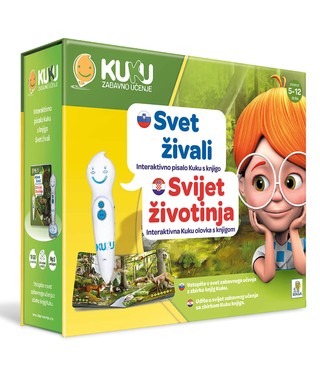 KUKU olovka s knjigom Svijet životinja