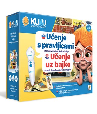 KUKU olovka s knjigom Učenje uz bajke
